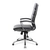 Officesource Merak Collection Executive High Back with Chrome Frame 1501VBK